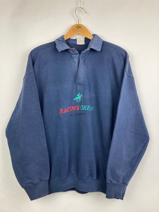 „Racing Scandinavia“ Knopf Sweater (M)