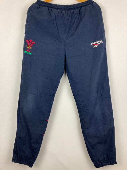 Reebok „Wales Rugby Union“ Tracksuit Pants Jacke (M)