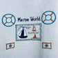 „Marine World“ Halfzip Sweater (M)